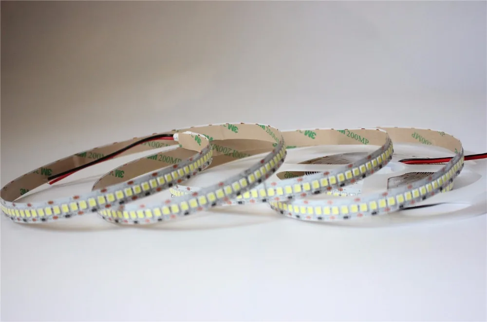 2835 SMD 240 светодиодов/м DC12V Светодиодная гибкая полоса 5 м в длину 120 Вт белая