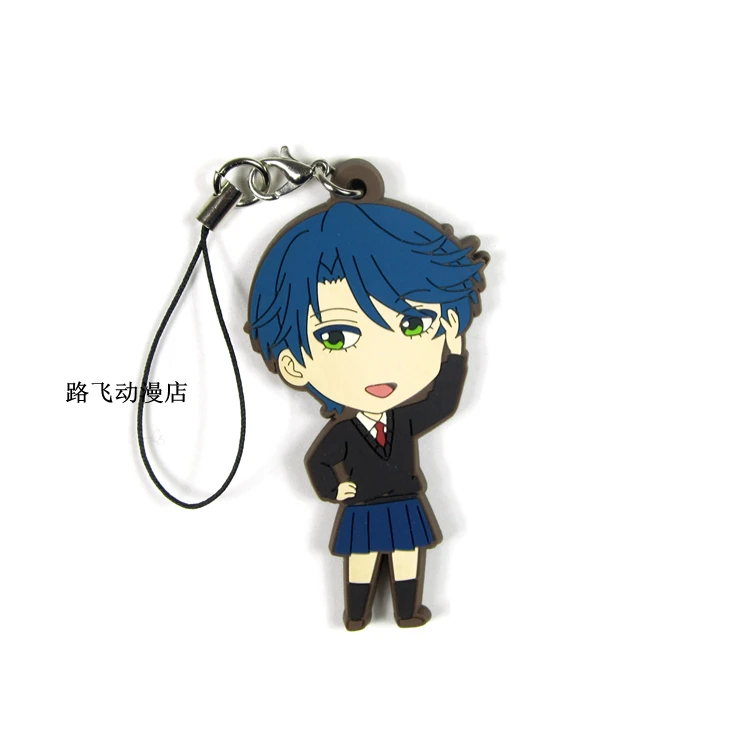 Фигурка аниме резиновый брелок кулон Gekkan Shoujo Nozakikun Nozaki Umetarou Сакура Чио микосиба