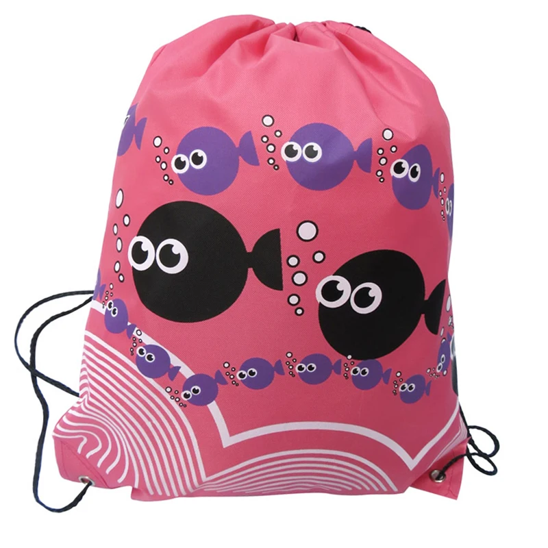 12 colors Waterproof Swimming Backpack Shoulder Bag Double Layer Drawstring Sport Bag Water Sports Travel Portable Bag For Stuff