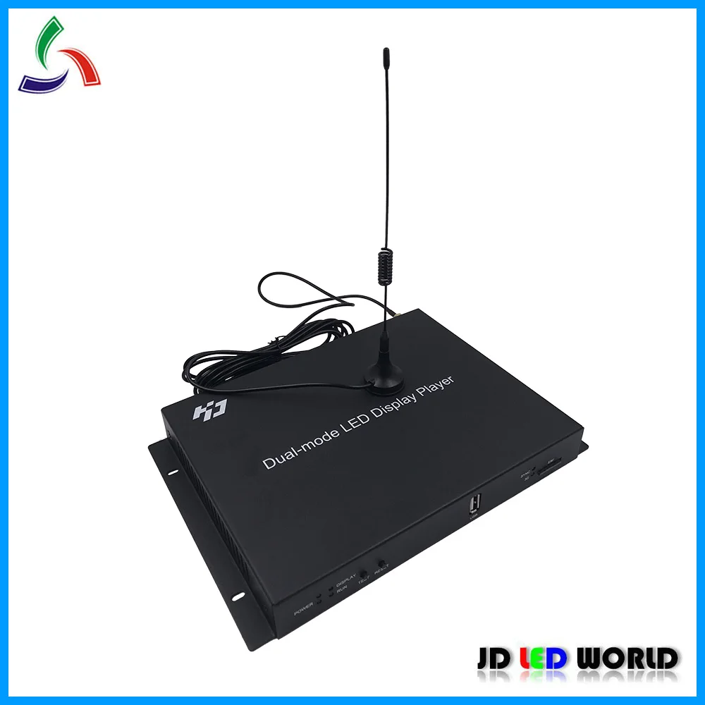 A601 HD WIFI полноцветный двойной режим видео светодиодный дисплей экран контроллер