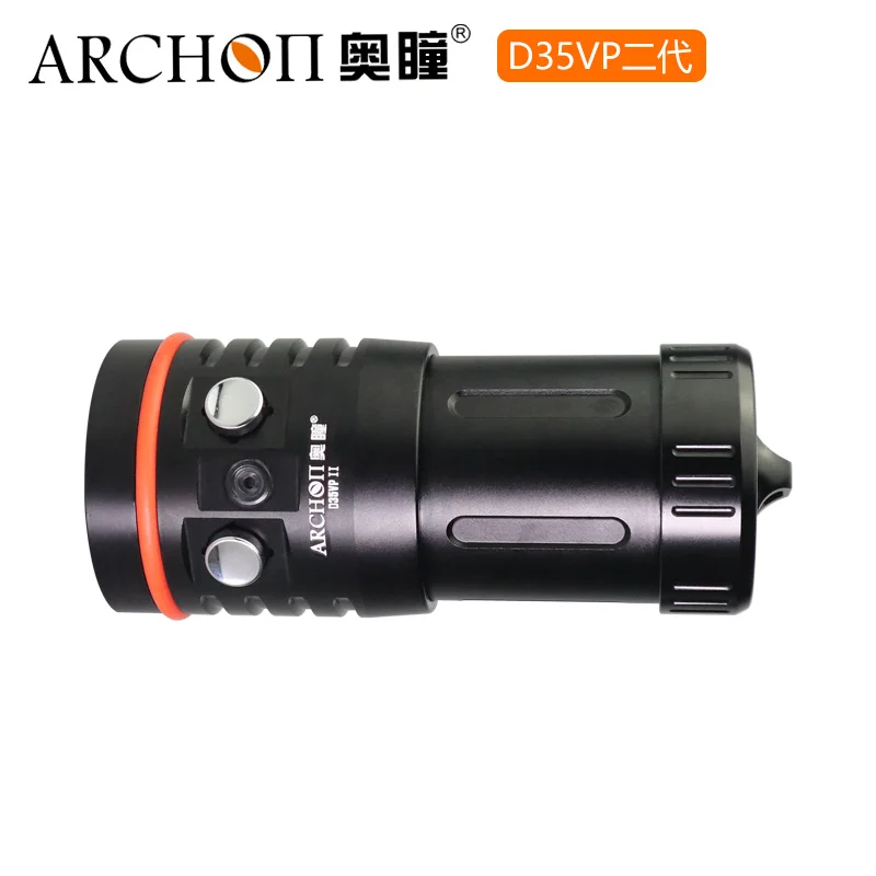 ARCHON W41VP II D35VP II фонарик для дайвинга 4200LM CREE L2 Красный СВЕТОДИОДНЫЙ УФ подводные фонари для дайвинга фотографирование видео точечный свет
