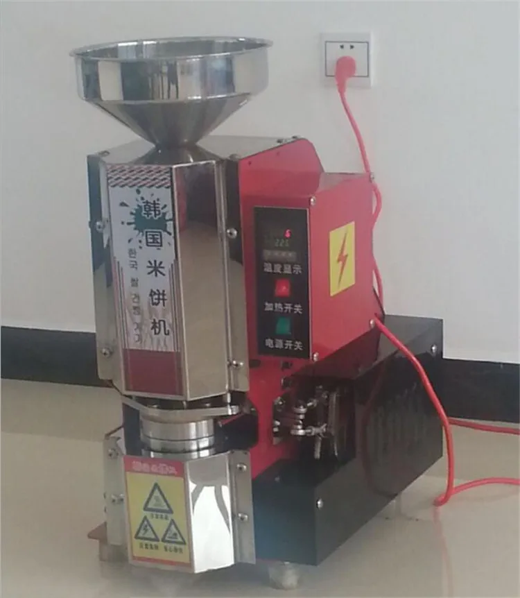 Поставка с фабрики 110 240 В 1.3KW Корея хрустящий рис торт машина для приготовления