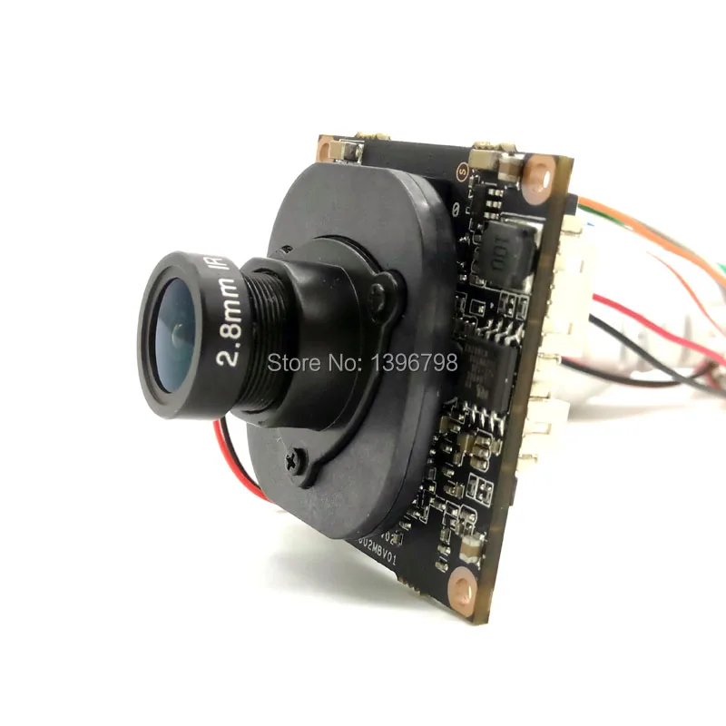 IP камера 1080P P2P 1/2 7 HI3518C + OV2710 модуль ONVIF камеры видеонаблюдения с углом обзора 120