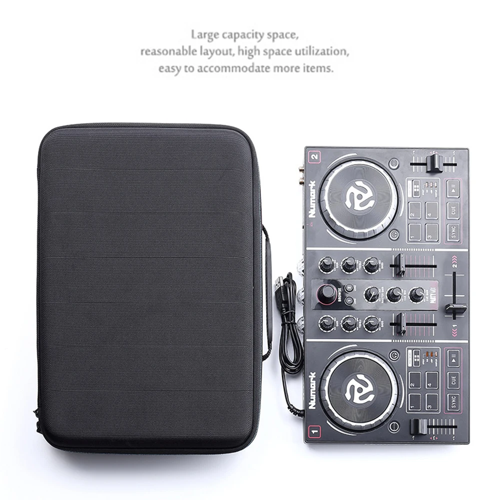 Newest Travel Hard Protective Carrying Storage Protable Strong EVA Case Bag Cover Box for Numark Party Mix|Starter DJ Controller