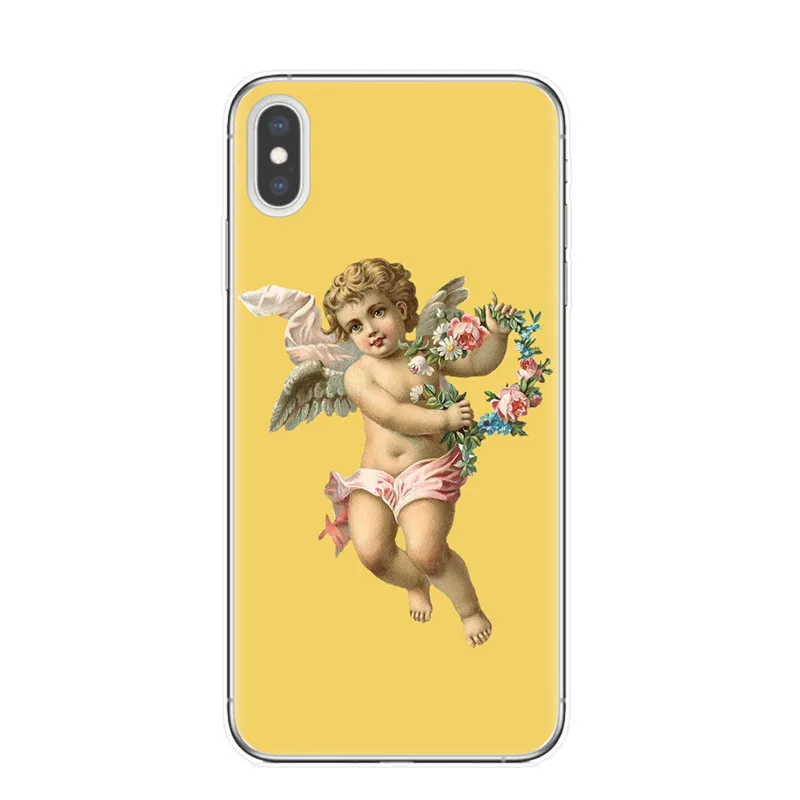 T5620 Ренессанс ангелы Новинка чехол для телефона Fundas для iPhone 11 Pro XS Max X XR 8 7 6 6S Plus 5S SE Чехол Мягкий силиконовый чехол s Coque - Цвет: T5620