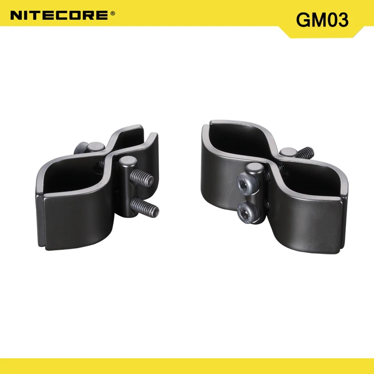 NITECORE GM03 Аксессуары для фонарей из алюминиевого сплава, крепление для ружья подходит для SRT7GT MT40GT MH41