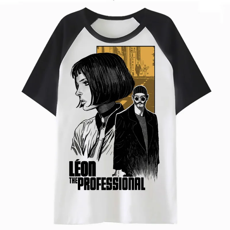 Leon the professional Футболка женская одежда kawaii harajuku Мультфильм Женская футболка