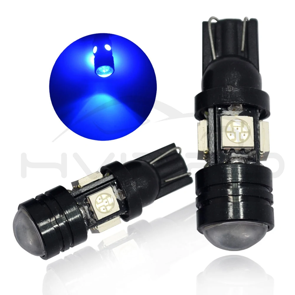 2X белый, красный, синий Led Клин Led 196 168 4SMD 5050 авто светодиодные лампы Ширина лампы номерного знака объектив светильник рассеянные лампы