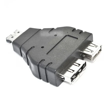 Мощность ESATA eSATAp + USB комбо Splitter конвертер разъем адаптера |