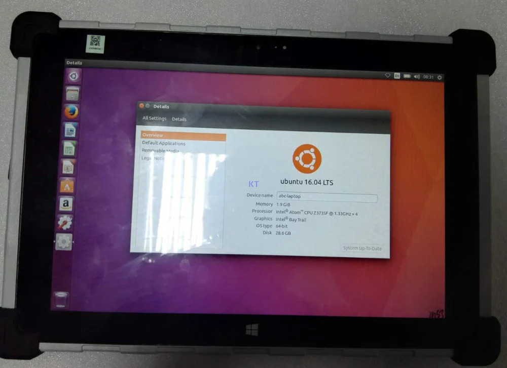 2017 Китай Прочный промышленный планшетный ПК металлический чехол Windows 10 Ubuntu мини