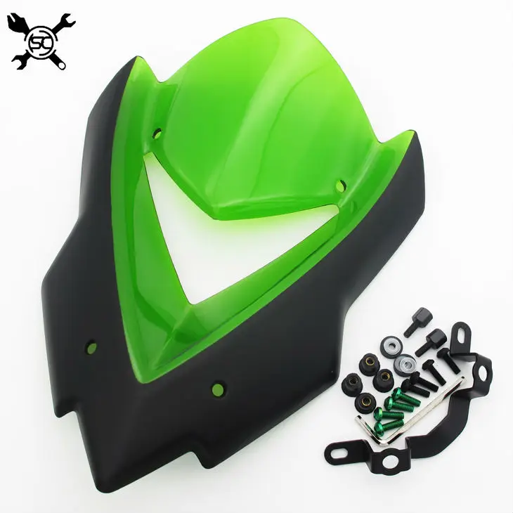 Козырёк ветрового стекла для мотоцикла Kawasaki Z1000 2014 2015 2016 2017 2018 2019|windshield windscreen|double