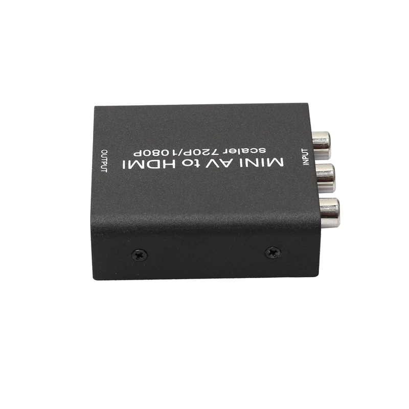 DOITOP MINI AV CVBS 3RCA to HDMI Audio Video Converter Adapter Mini To Support HD 720p 1080p |