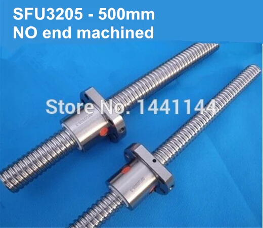 

SFU3205 - 500mm ballscrew with ball nut no end machined