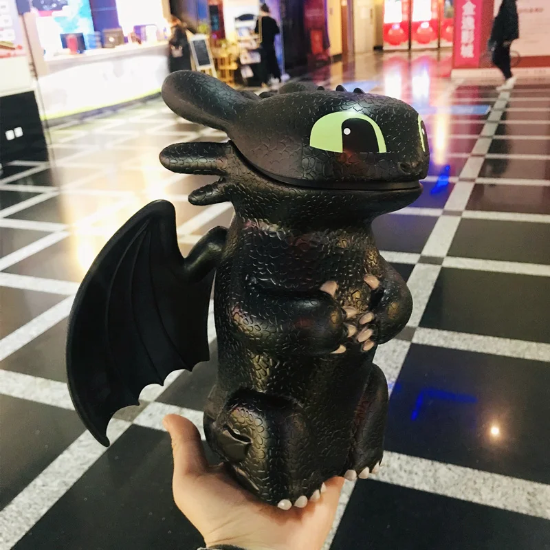 Дракон Беззубик ночной Железный человек танос капитан фигурка попкорн, напиток игрушка коллекционная игрушка для детей подарок