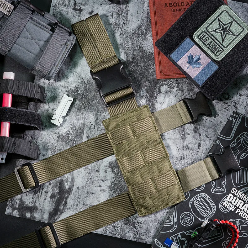 OneTigris тактический Molle кобура для пистолета с откидной ножкой платформа для правшей стрелков 1911 45 92 96 Glock страйкбол пейнтбол