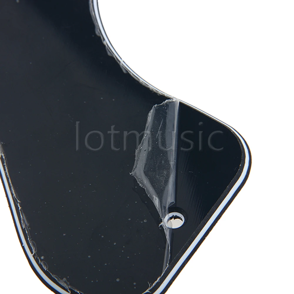 Guitar Guitarra Pickguard Scratch Plate For Parts Replacement 3 Ply Pearl Black White Tortoise | Спорт и развлечения