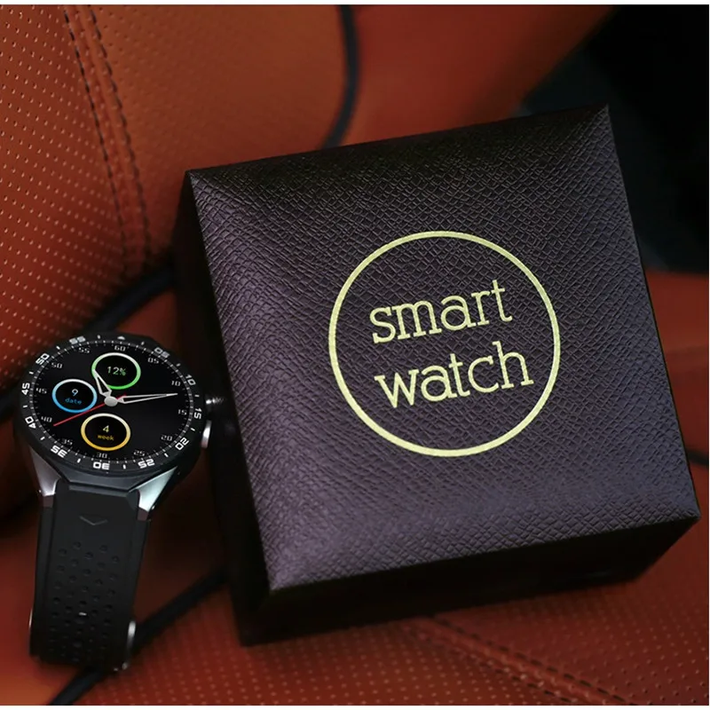 696 Оригинал KingWear KW88 Android 5 1 39 ''экран 3g Smartwatch телефон MTK6580 512MB 4GB gps Шагомер Умные