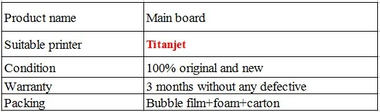 Материнская плата для принтера Titanjet dx5/dx7 eco solvent