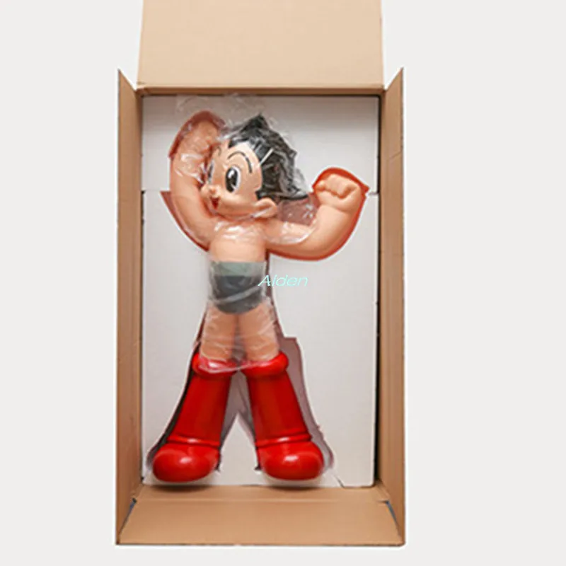 4" могучий Atom статуя Tetsuwan Atom бюст Салюты Питер Пэн полноразмерный портрет Astroboy ПВХ фигурка игрушка коробка 120 см B1006