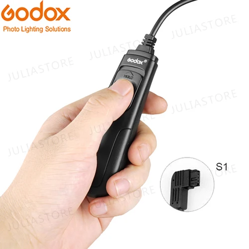 Godox RC-C1/C3/N1/N3/S1 DSLR удаленный шнур управления спуском затвора камеры кабель для Canon Nikon sony - Цвет: RC-S1