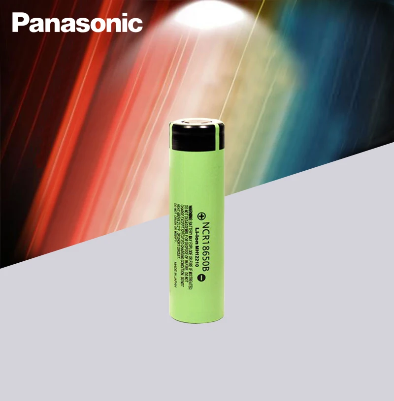 New Panasonic Original NCR18650B 3.7v 3400 mah 18650 Lithium Rechargeable Battery Flashlight batteries