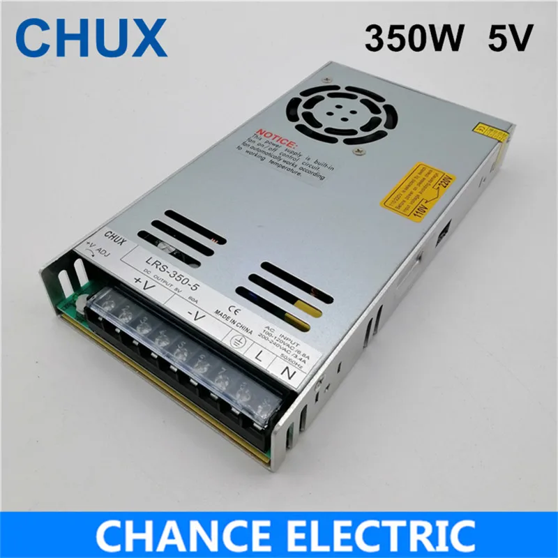 Ультратонкий импульсный источник питания Meanwell, постоянный ток 5 В, 12 В, 15 В, 24 В, 36 В, 48 В, импульсный источник питания