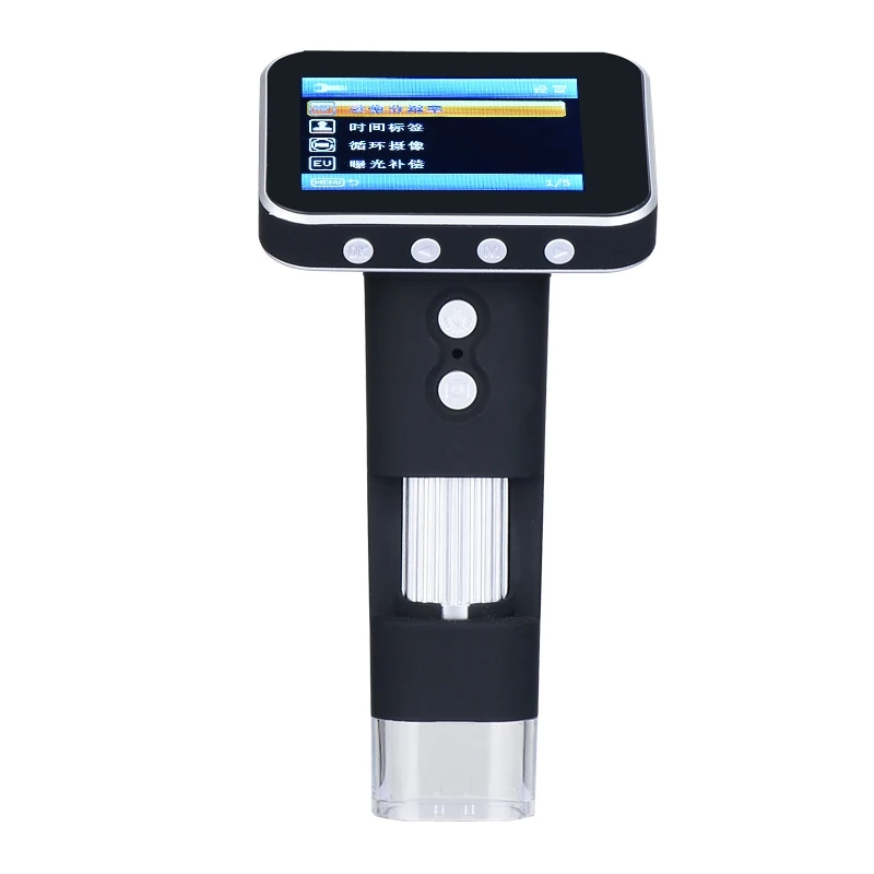 Цифровой электронный микроскоп 500x2 Мп USB 8 светодиодный VGA ПК камера 2 4 дюйма HD ЖК