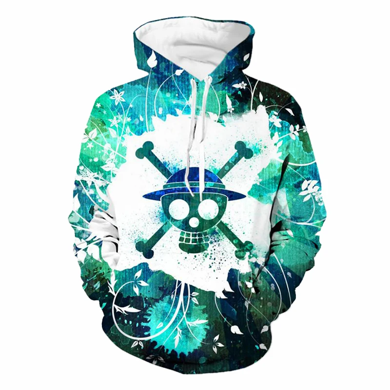 Green One Piece CJLM мужские толстовки Новинка Харадзюку принт зеленый цельный 3d Толстовка толстовка для мальчиков унисекс Спортивная одежда карманные свитшоты Прямая поставка Топы - Цвет: Green One Piece