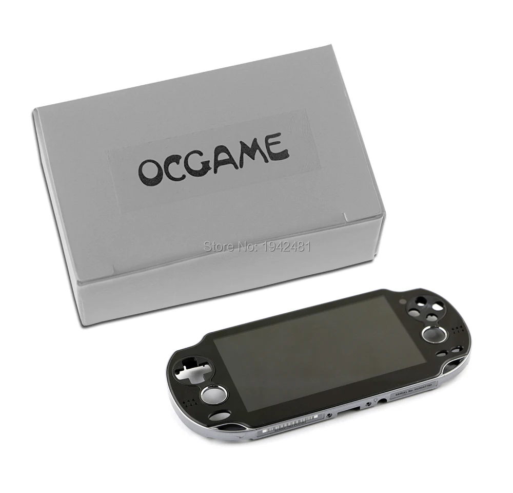 OCGAME по DHL, высокое качество, для ps vita psv PSVITA psv 1000, ЖК-дисплей, черный, 10 шт./лот