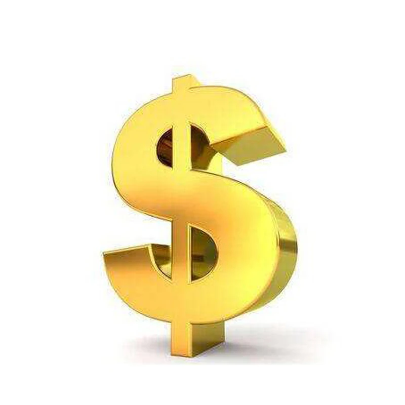 1 доллар США за дополнительные расходы на доставку/корректировку цены/цену товар