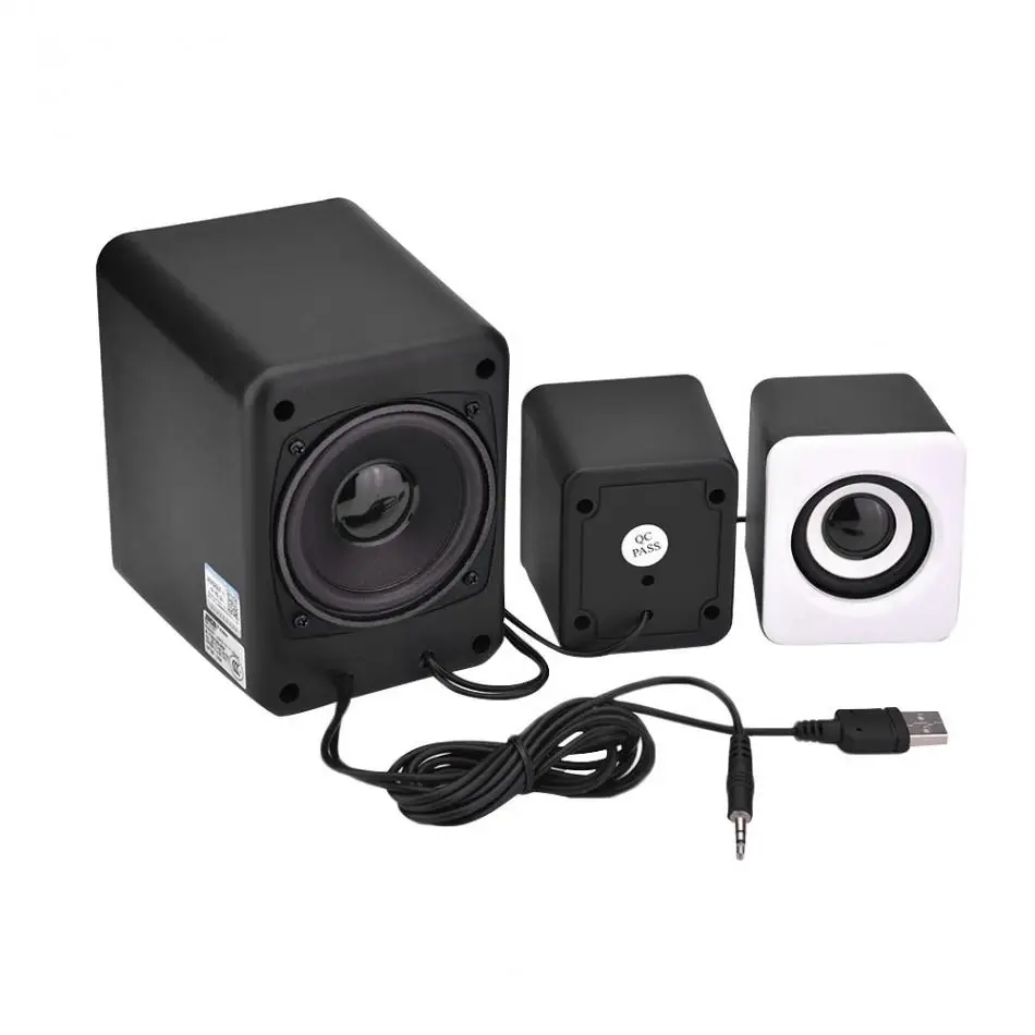 SADA D202 Bluetooth динамик Портативный мини 3 Вт комбинированный Бас Сабвуфер Колонка компьютерный динамик 2 в 1 USB проводной динамик