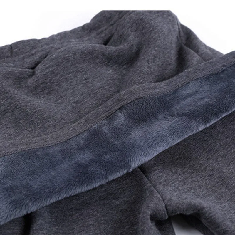 Теплые женские облегающие штаны с флисом большие размеры S 4XL юбка + длинные брюки