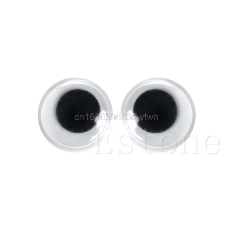 Горячая новинка 700 шт 7 размеров Сделай Сам круглый самоклеющийся Wiggly Googly Eyes для