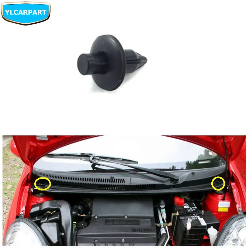 Для Geely GC6, LC Cross, GX2, Emgrand Xpandino, Panda, Pandino, GC2, GT, GC9, Borui, автомобильный стеклоочиститель вентиляционная решетка крышки пластины cilp