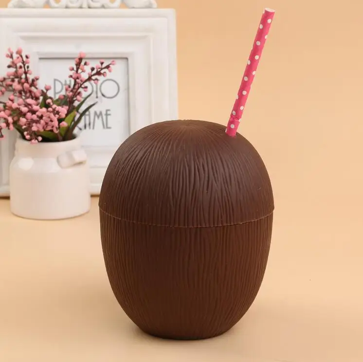 12PCS coconut ZLJQ 12 шт./лот Кокосовая пальма бутылка для воды и напитков/пивная бутылка для кофе бассейн пляж Летняя Вечеринка Детская игрушка подарок - Цвет: 12PCS coconut