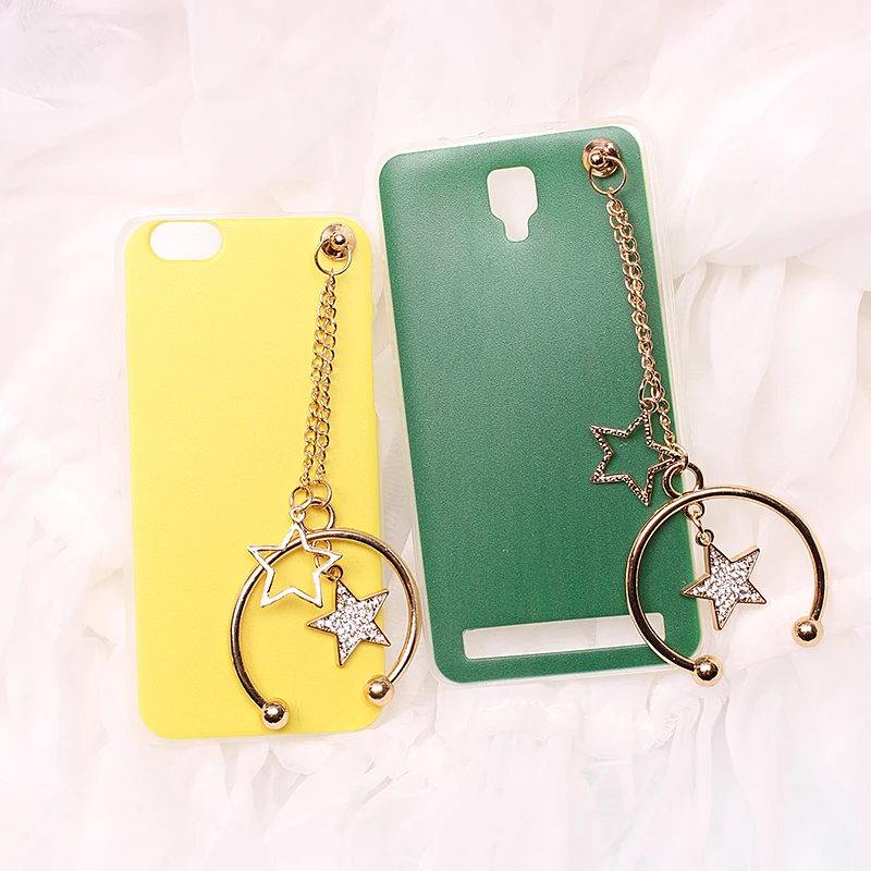 Для iPhone 4 4S 5 5S 6 6 S 7 7 S 8 Plus X звезда кулон мобильный чехол для телефона чехол сумка накладка на корпус маска