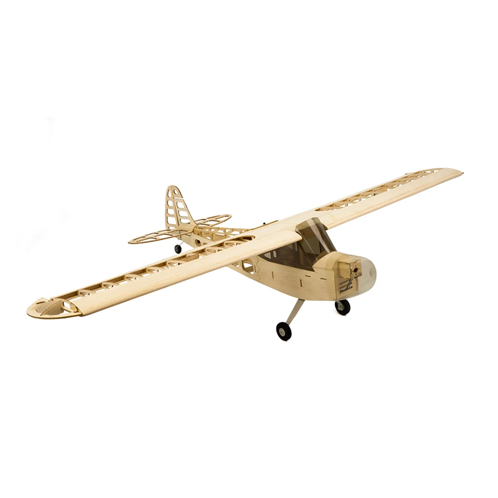 DIY RC Hobbies S0801 Balsa Wood самолет 1 2 м Piper Cub с пультом дистанционного управления модель