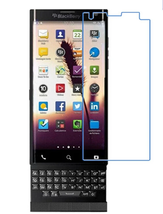 Матовая Антибликовая матовая защитная пленка для ЖК-экрана BlackBerry Priv + Ткань