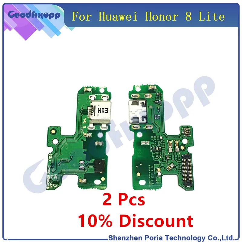 1 шт. кабель для зарядного USB устройства Huawei Honor 8 Lite док разъем гибкий модуль Плата