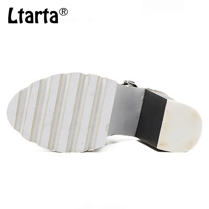 LTARTA/2019 г. Новые Летние Стильные босоножки на платформе с открытым носком высоком