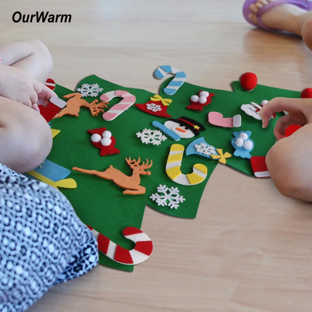 Новогодняя продукция OurWarm рождественский подарок для детей войлочная