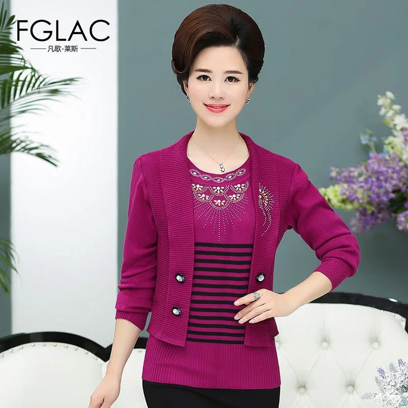 Женские свитера FGLAC новинка 2020 Осенние вязаные пуловеры элегантные облегающие из