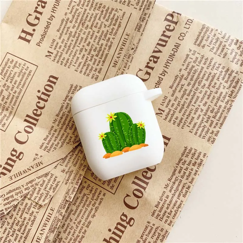 style 9 Забавный милый чехол для Apple Airpods, защитный чехол, Bluetooth, чехол для наушников, мягкий силиконовый чехол с рисунком, чехол для гарнитуры - Цвет: style 9