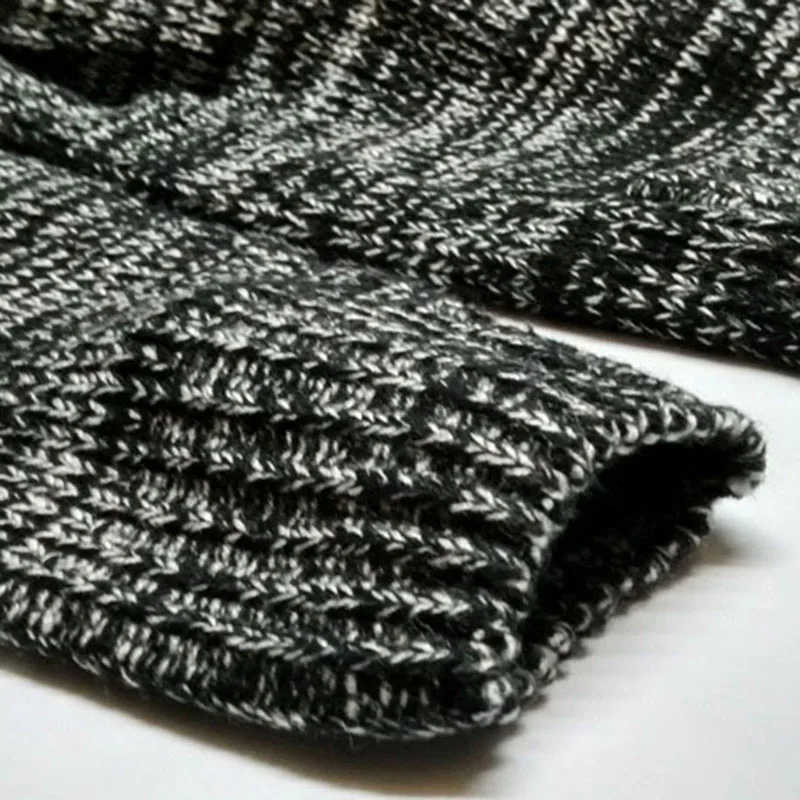 Leqemao кардиган с длинными рукавами Для женщин длинные один размер зимний свитер