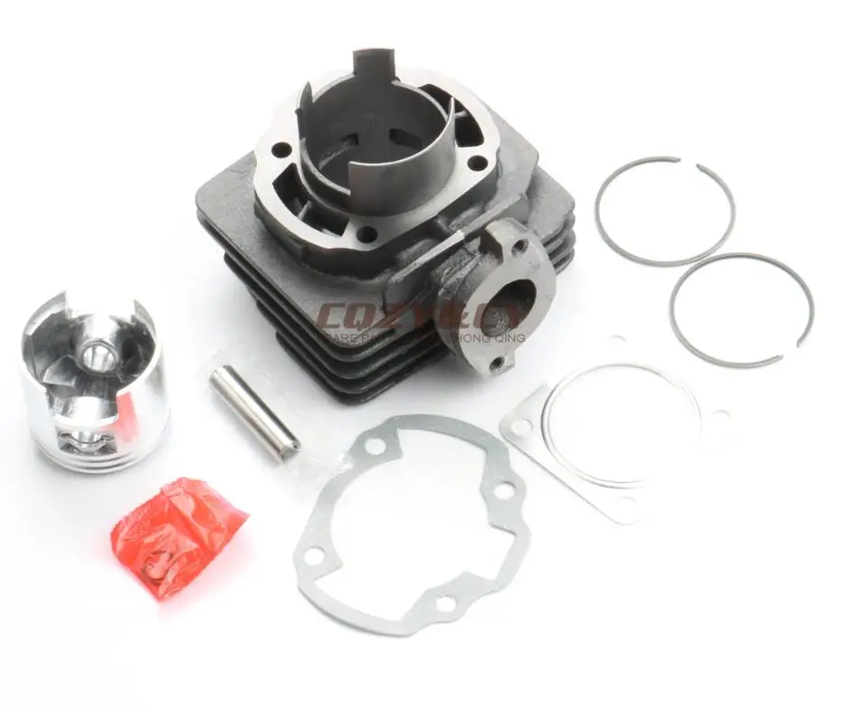 70cc Cylinder Kit 70cc Большой Диаметр цилиндра комплект и поршневой комплект и прокладка цилиндра для SUZUKI ADDRESS 50 AJ 50 ZZ SEPIA AP50 ESTILETE 50 47 мм/10 мм - Цвет: 70cc Cylinder Kit