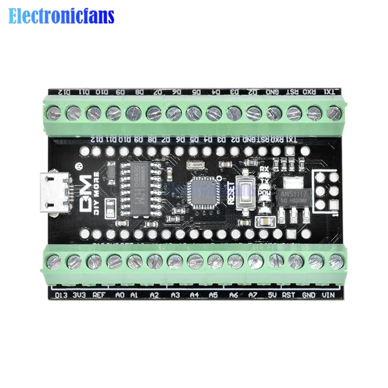 Микро-USB Atmega328P Nano V3.0 3 0 CH340G CH340 терминал драйвера свернутый адаптер плата