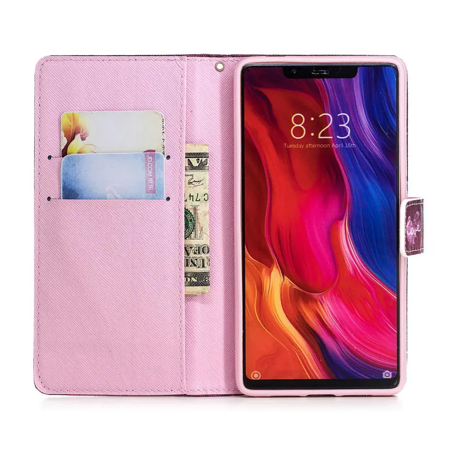 Для xiaomi 6X8 8 se X2S чехол кожаный для флип защитный телефон Shell задняя крышка