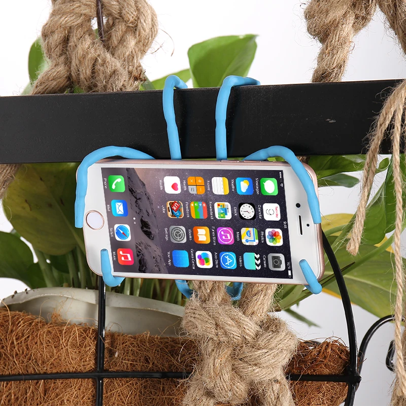 Универсальный гибкий держатель для телефона samsung movil подставка iphone автомобильный