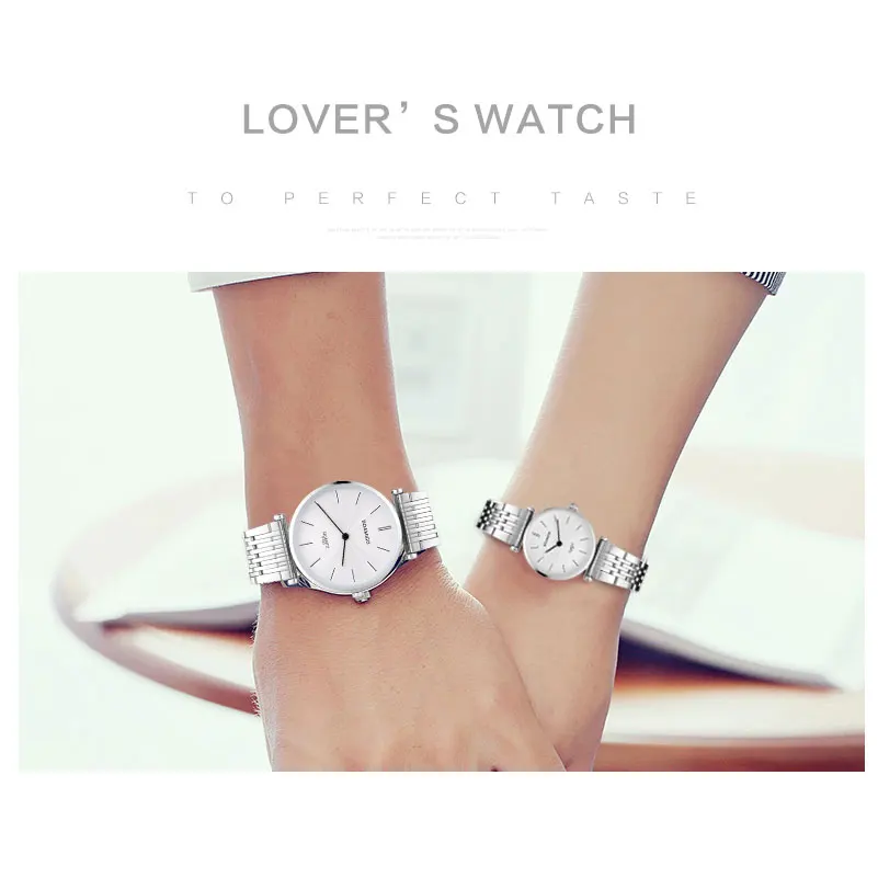 Мужские кварцевые часы модные для влюбленных женские набор 2019 BOAMIGO брендовые