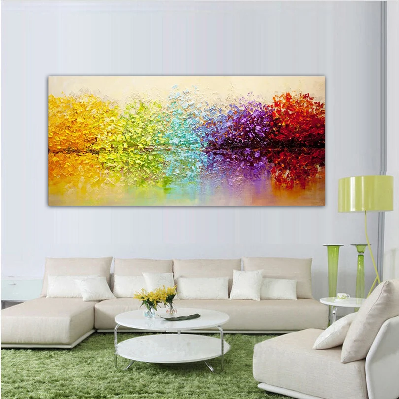 DONGMEI OILPAINTING ручная роспись маслом домашний декор высокое качество пейзажная живопись картины подарок DM182204